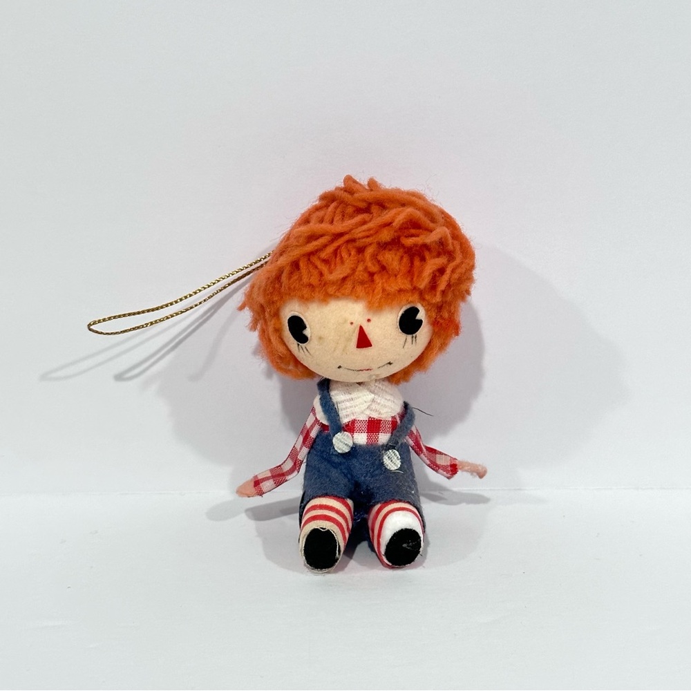 Vintage Raggedy Andy Ornament